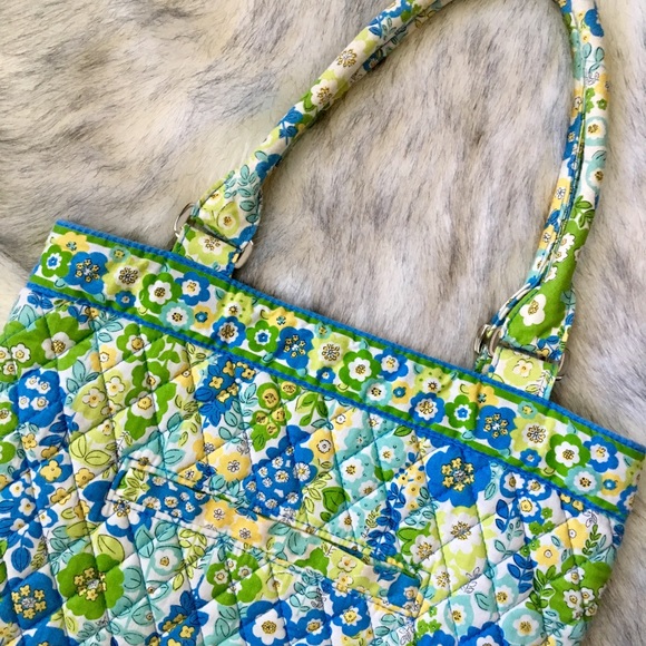 {Vera Bradley} English Meadow Premiere Slim Tote - Picture 2 of 6